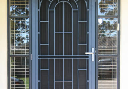 Safety screen doors and gills - decorative designs - Byrne Security Doors - Gold coast Qld